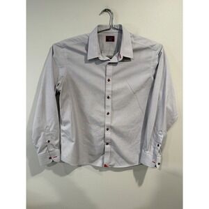 UNTUCKIT Mens Light Gray Wrinkle Free Button Down Shirt XL Long Sleeve Casual